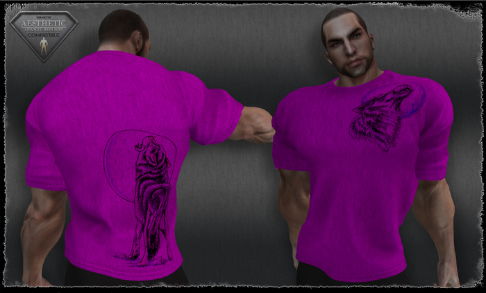 T-Shirt - WolfHowling - Pink