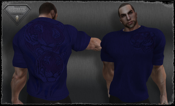 T-Shirt - Tigers - Blue