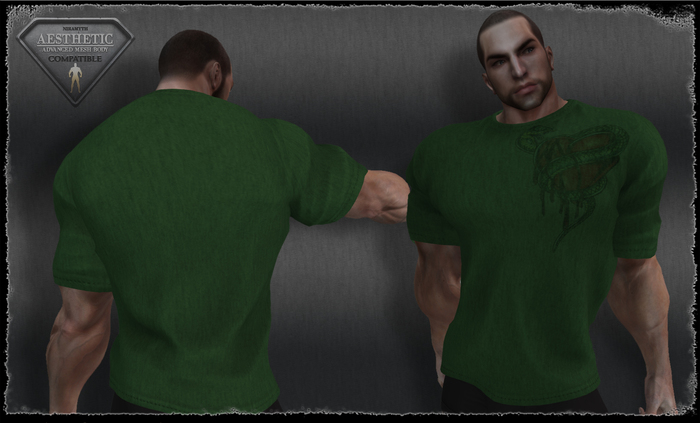 T-Shirt - Snake - Green