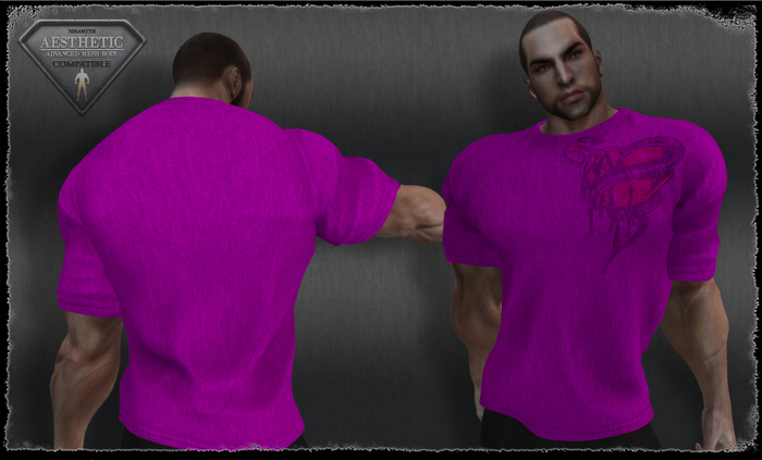 T-Shirt - Snake - Pink