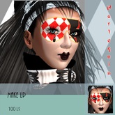 HarlequinRed Make Up - VISAGE