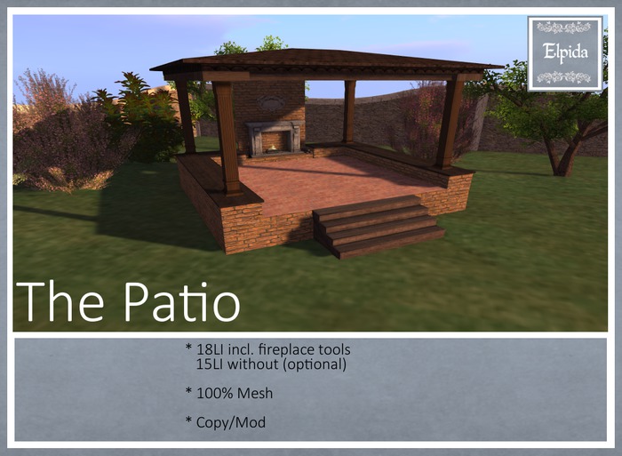 [Elpi] The Patio - 15LI - Boxed