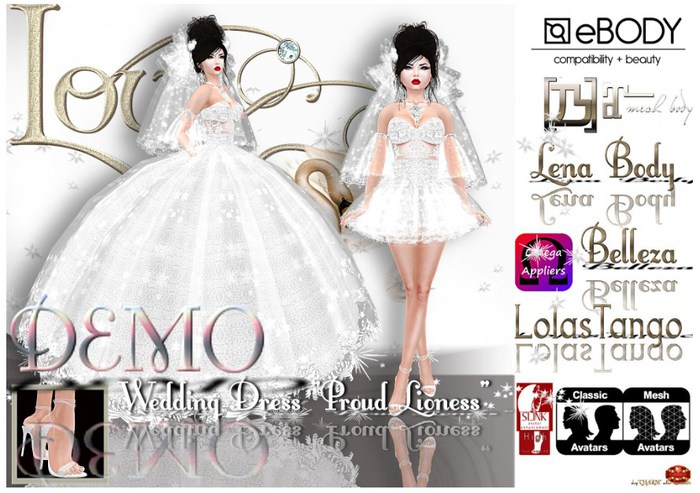 DEMO!.: CHARM :.Wedding Dress "Proud Lioness"