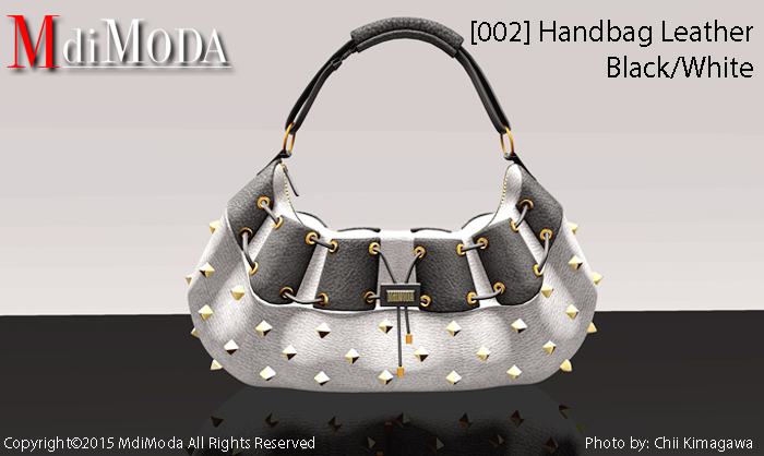 MdiModa - [002] Handbag Black/White