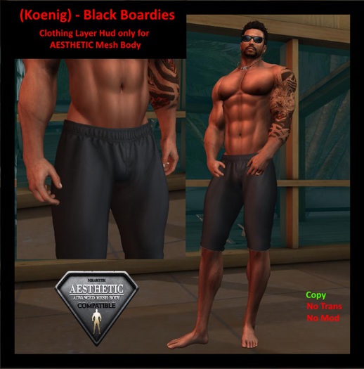 (Koenig) - AESTHETIC - Black Boardies Box
