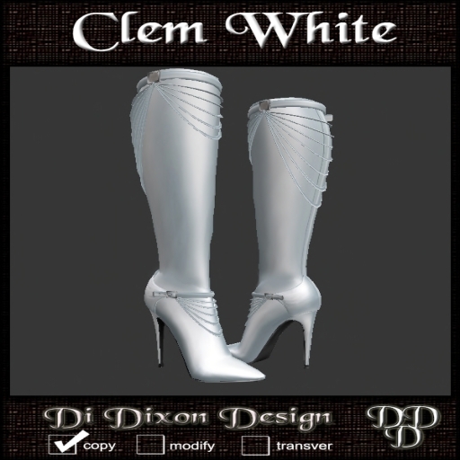 Clem Boots White....