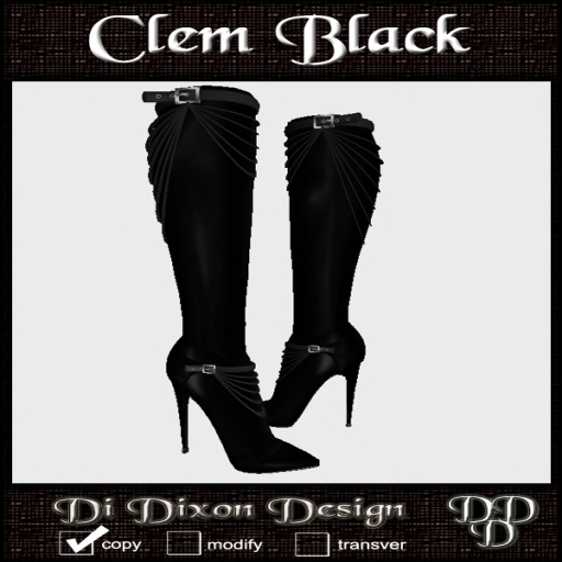 Clem Boots Black....