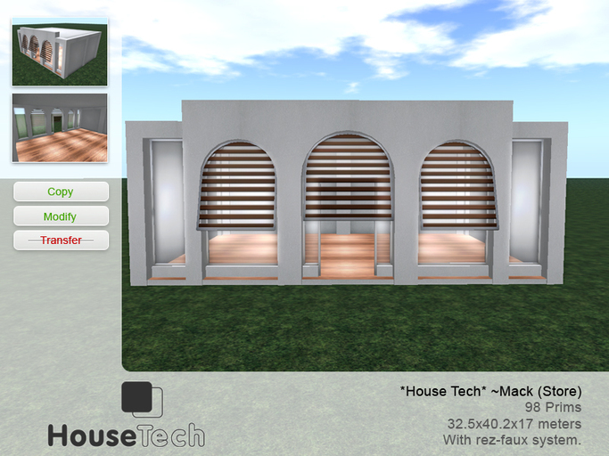 *House Tech* ~Mack (WHITE)