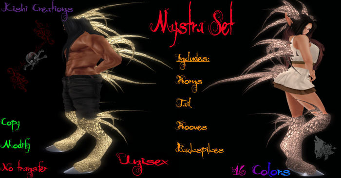 Kishi Creations- Mystra Complete Set