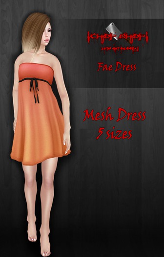 !CS! Fae Dress Orange
