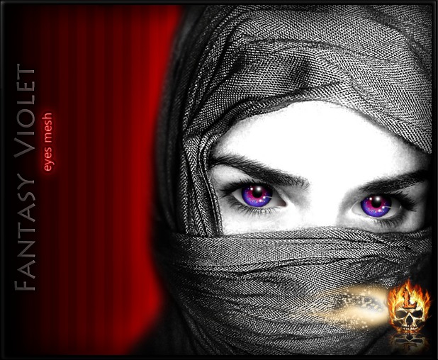 Fantasy Violet *** EYES MESH ***