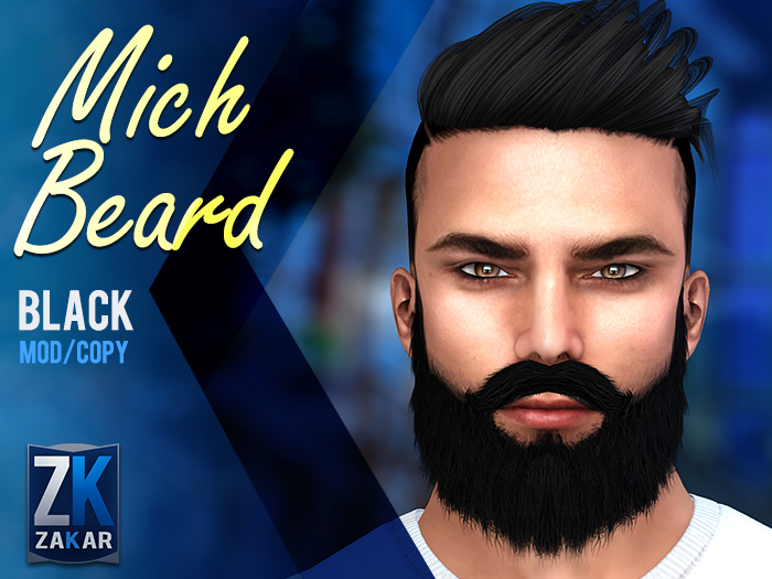 Mich Beard Black - ZK