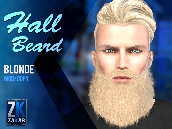 Hall Beard Blonde - ZK