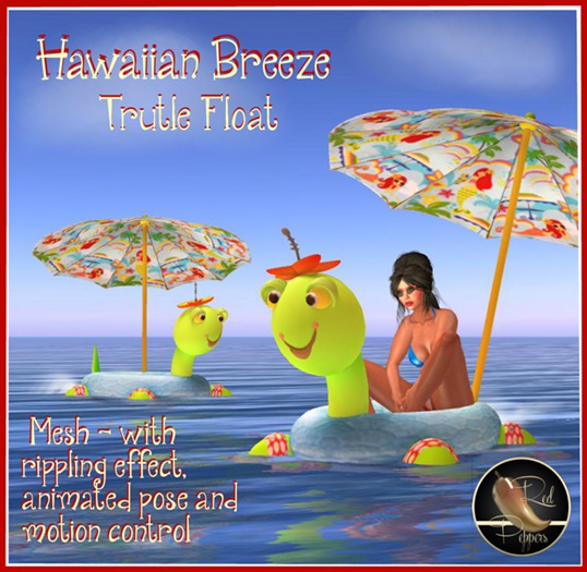 Hawaiian Breeze Turtle Tube