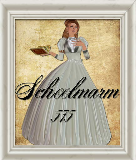 Shabby Chic Ivory Schoolmarm