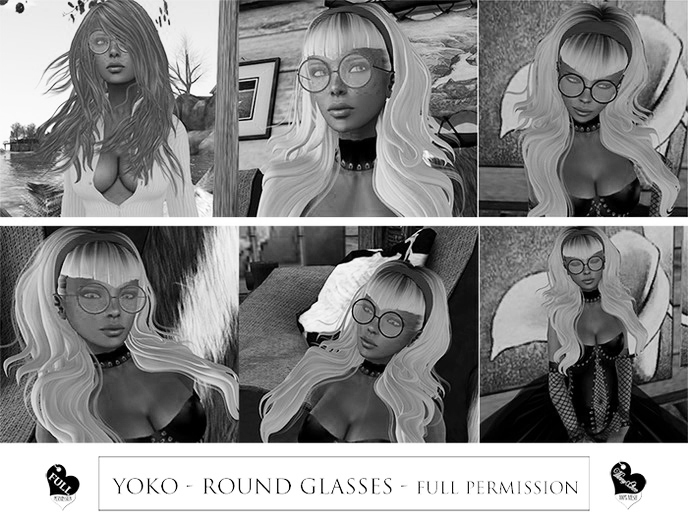 [DEMO] YOKO Glasses - ROUND - FULL PERMISSION