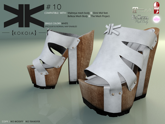 Number 10 :: Woman :: White :: {kokoia}
