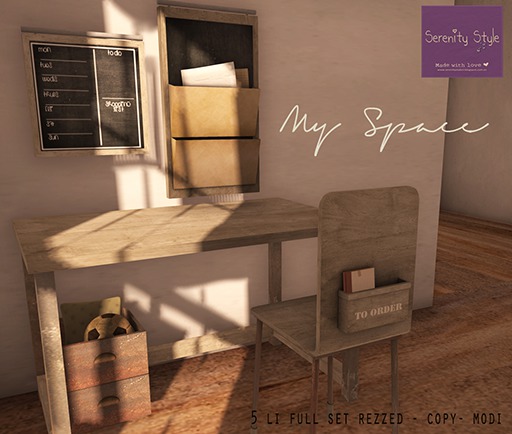 Serenity Style- My Space Set