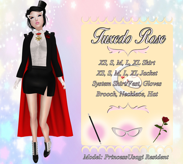 .ST. Tuxedo Rose