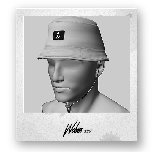 WBN - Basic White Bucket Hat.