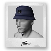 WBN - Basic Blue Bucket Hat.
