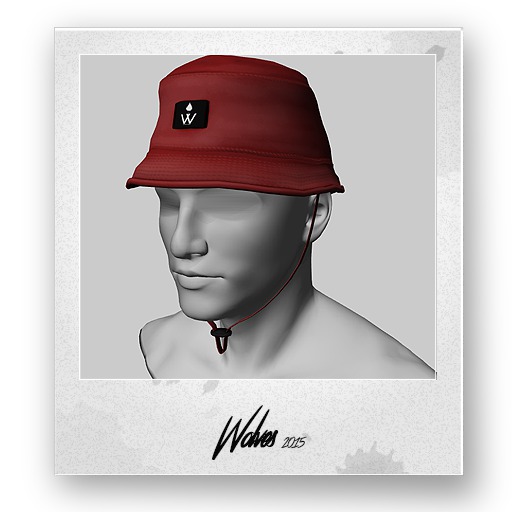 WBN - Basic Red Bucket Hat.