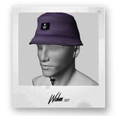 WBN - Basic Purple Bucket Hat.