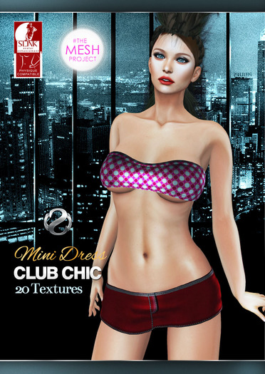 SHEY - Club Chic Dress ( 20 Textures )