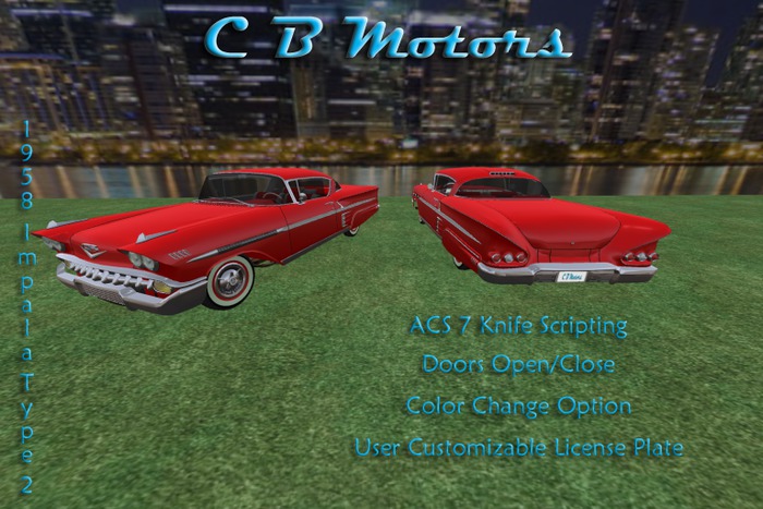 {CBM} 1958 Impala Type 2