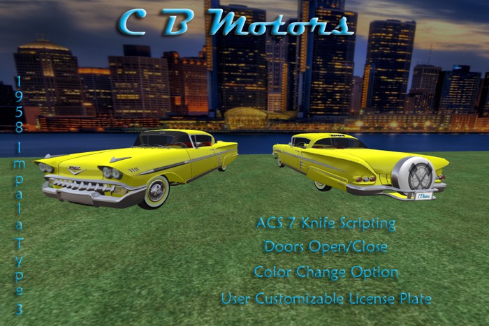 {CBM} 1958 Impala Type 3