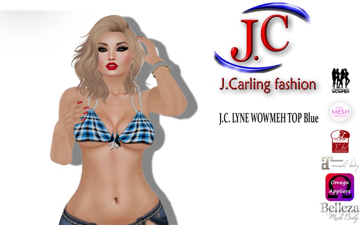 J.C. LYNE WOWMEH TOP Blue