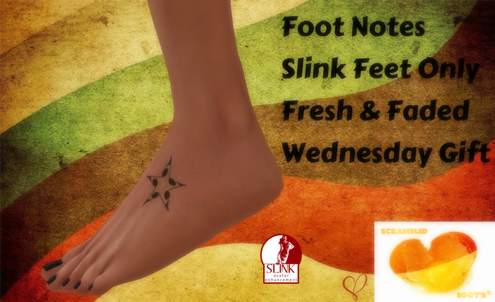~^Foot Notes^~ 4 Slink Feet
