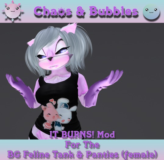 BG Feline Tank _ It Burns! mod By Chaos & Bubbles