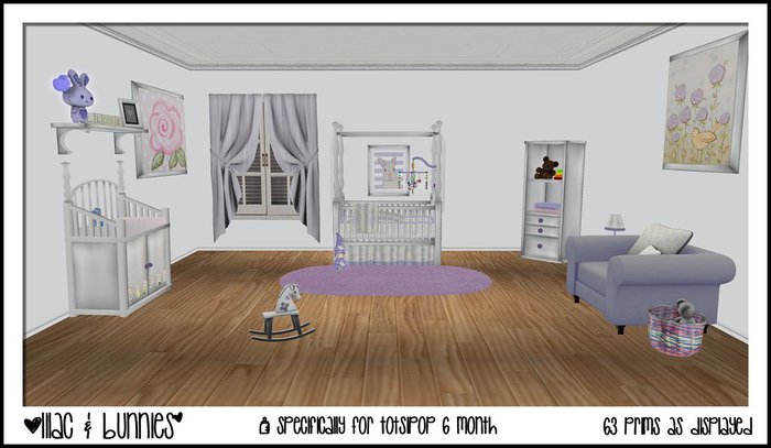 Lilac Bunnies totsipop