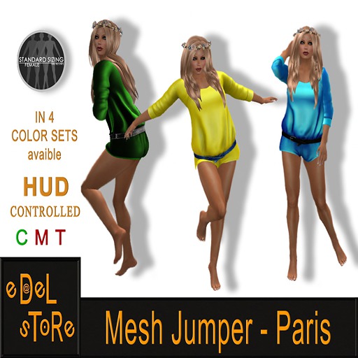 eDelsToRe - Mesh Jumper - Paris - DEMO