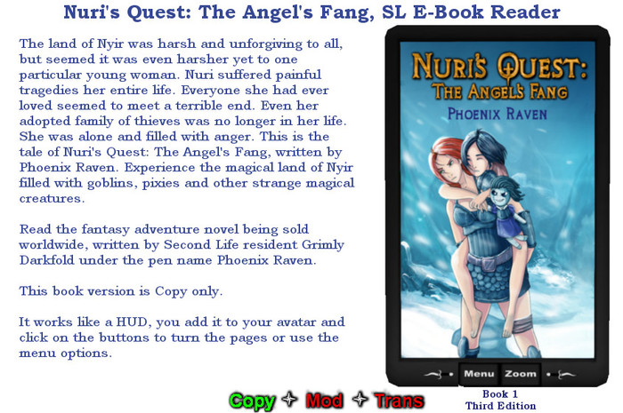 Nuri's Quest The Angel's Fang digital story book-C (BOXED)