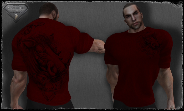 T-Shirt - Hog - Red