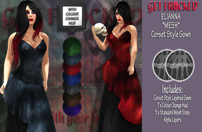 KRISTA *MESH* Evening Gown