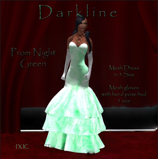<==DARKLINE==>Prom night green