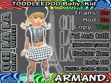--ARMAND-- OH  LA LA - GRAY-WHITE