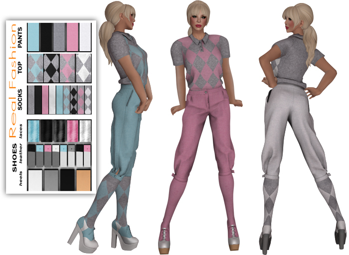 REAL FASHION "Golfy" set