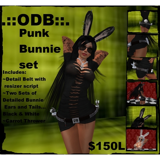 .::ODB::. Punk Bunnie Set {boxed}