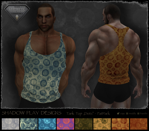 Tank Top - Dots - FatPack
