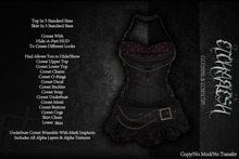 [Etchaflesh] BioDeath Overbust Corset