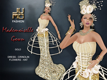 .:JUMO:. Mademoiselle Gown Gold