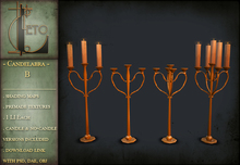 Leto . Candelabra Set B