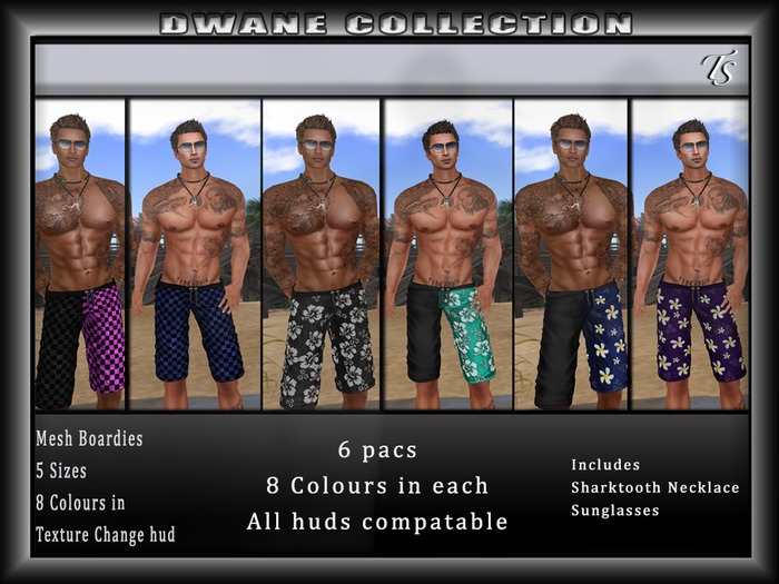 :::DEMO::: TS-Mens-Dwane-Boardies (ADD ME)