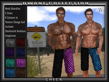 TS-Mens-Dwane-Boardies#6 Check-Black