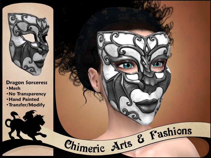 ~Chimeric Fashions~ Dragon Sorceress (White)