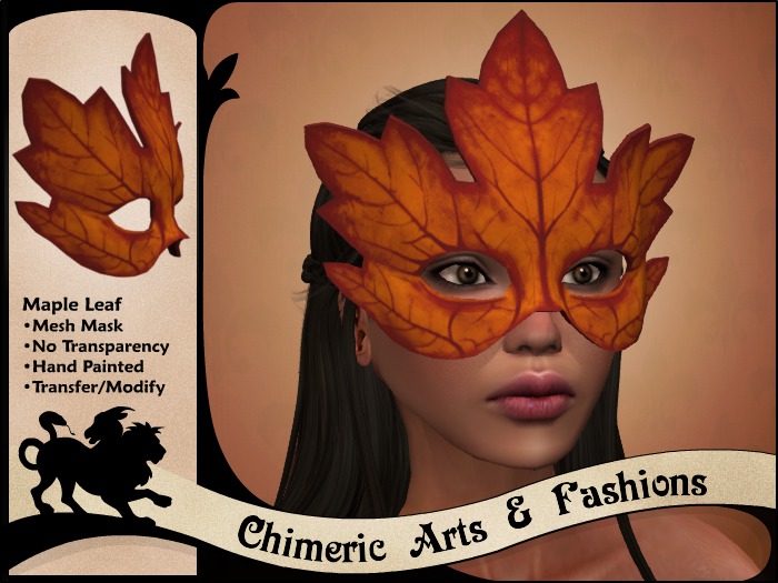 Maple Leaf Mask (Red)